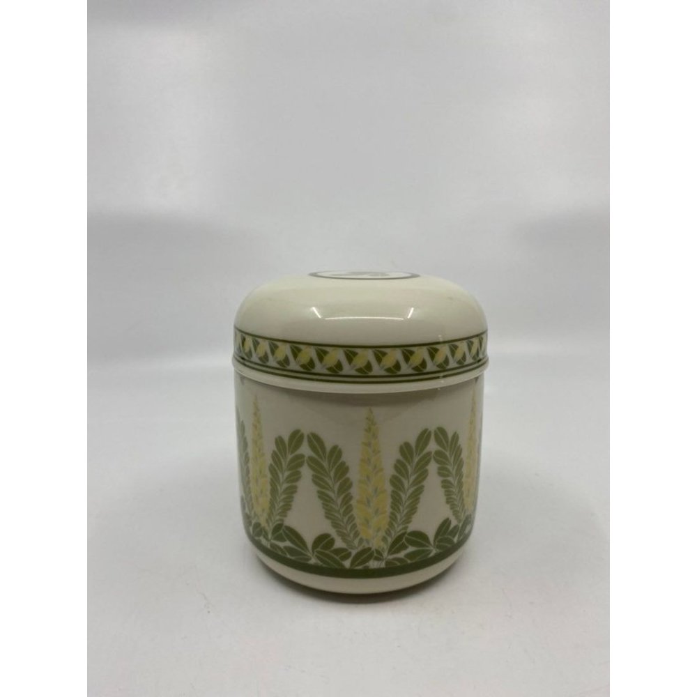 Vintage Estee Lauder Trinket Lidded Jar Aliage Porcelain